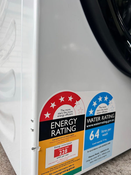 Hisense 7.5kg washing machine63020447528579113