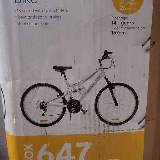 womens 66cm terrain bike