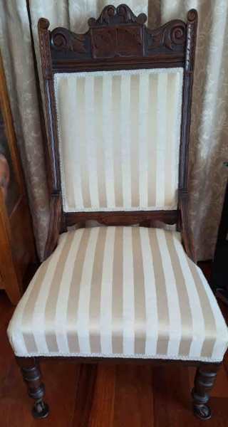 Classic chair re-upholstered628634083584011110