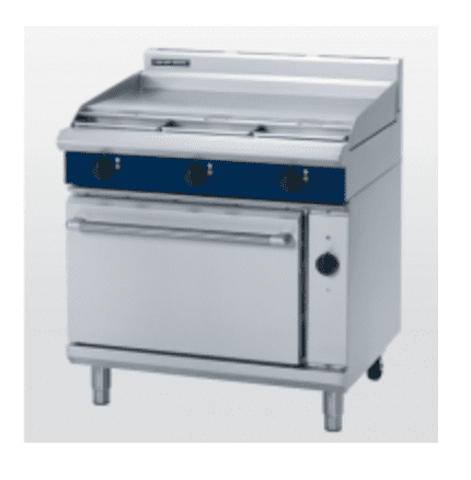 Blue Seal E56A Electric Range Convection Oven - 900mm Griddle630181724518421123