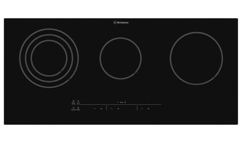 Westinghouse 90cm Electric Cooktop Model WHC934BA  RRP $1699.00 (NEW)63018174192770111