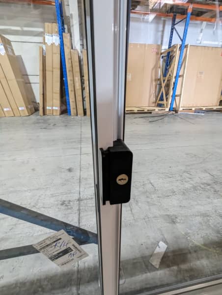 Aluminium Sliding Window w/screen - Multiple Sizes - Black, White 63007781979266113