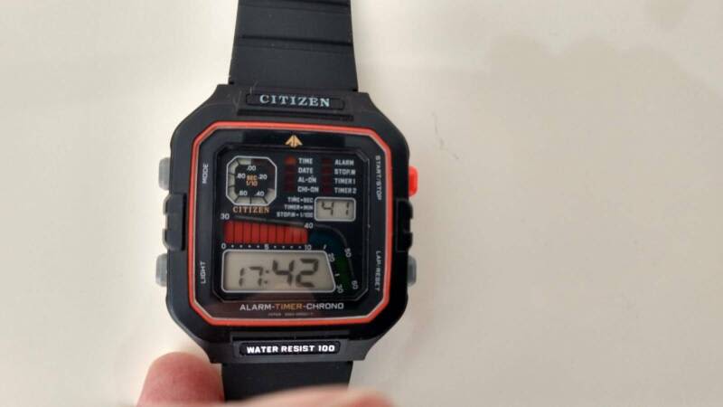 Citizen windsurfer clearance watch