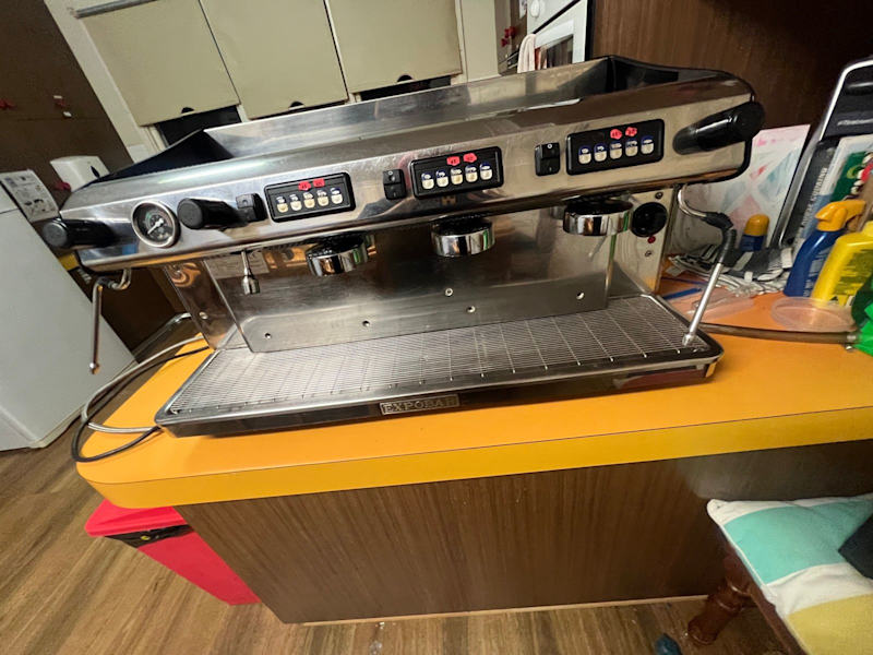 3 Group Expobar Coffee Machine & Accessories63442714191619115