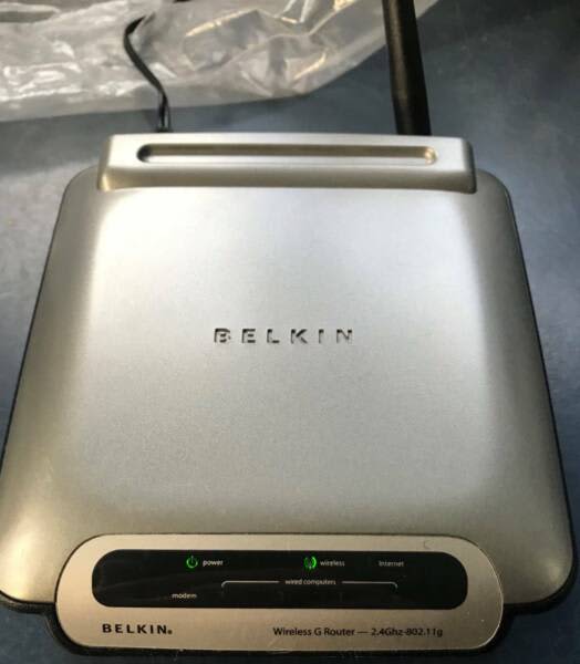 Router Belkin Wireless G ADSL 