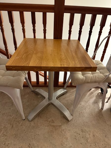 Table solid wooden top / Cafe Style62863377472385111