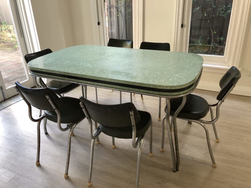 60's kitchen table and chairs