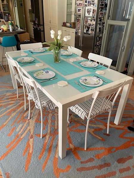 6 seating dinning table and chairs62863840034434113
