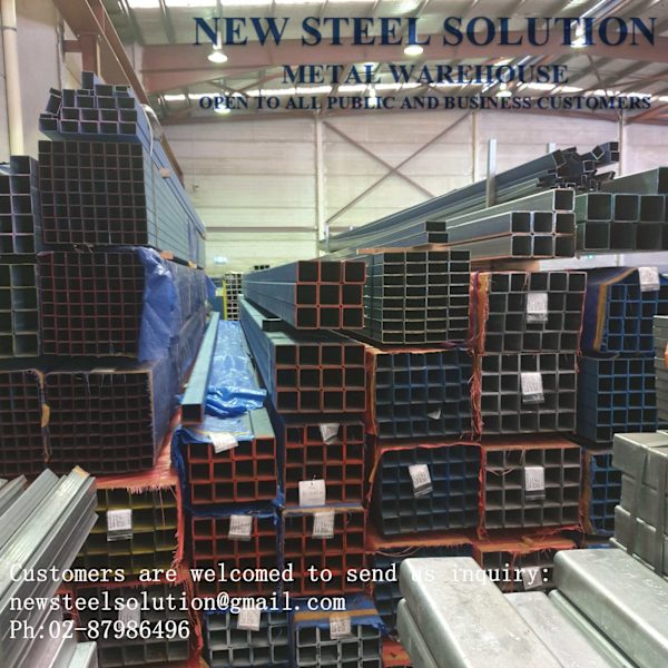 GALVANISED SQUARE TUBE(SHS)-89*89*3.5MM*8M STEEL POST FOR METAL WORKS63439277703682112