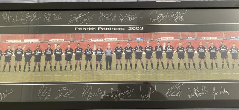 Penrith Panthers Football Club 2021 NRL Team Signed Guernsey - 4726 La – HT  Framing & Memorabilia