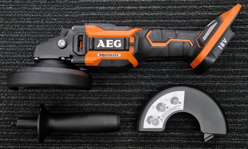 Aeg brushless angle discount grinder