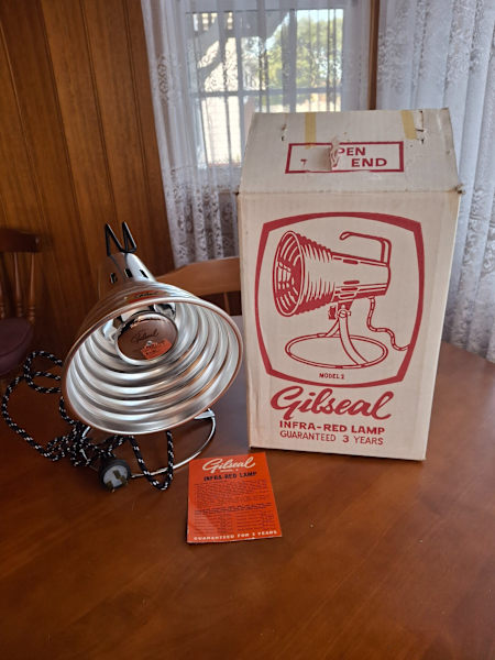 1950s Gilseal Infra-Red Lamp Model 263470142440706110
