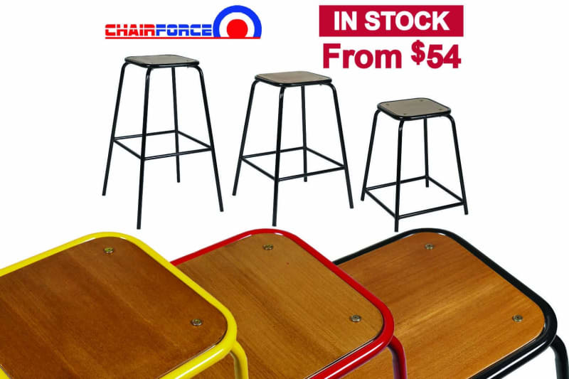 Timber stools in 3 sizes and 3 vibrant colours 628634117429771115