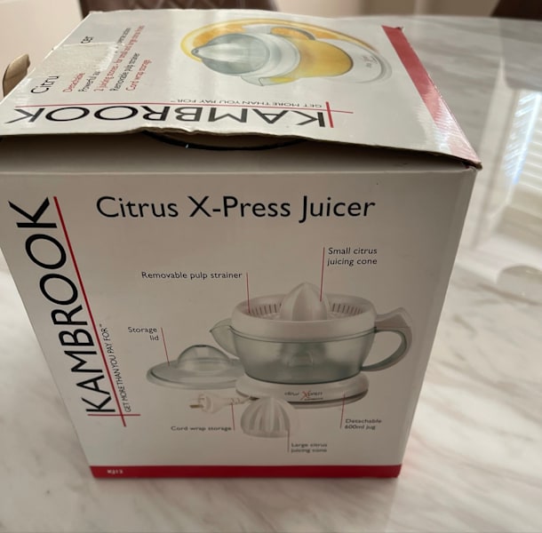 NEW Kambrook Pulp Select Citrus Press63020850640514113