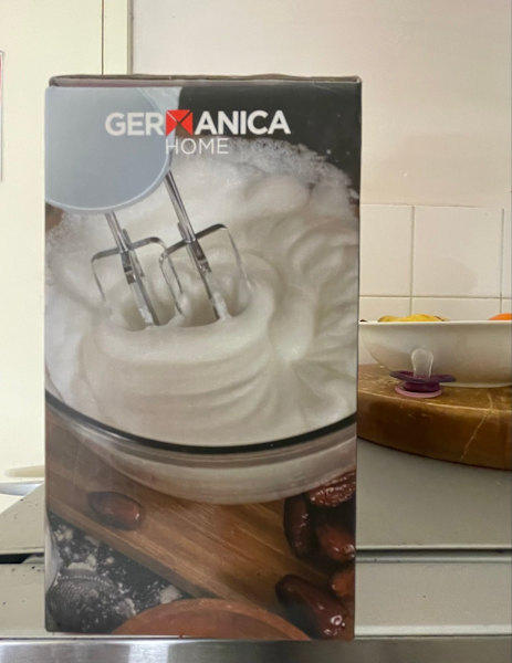Germanica Cordless Hand Mixer GRCRHM - BRAND NEW63021730748546114