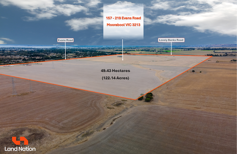 Strategically located 112 acres in Moorabool!63005669642370113