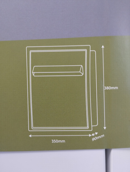 Wall Insert Letterbox63012914361217114