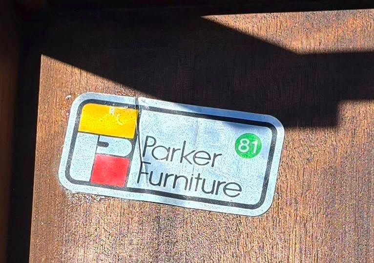 Mid Century Vintage Parker Nest Of Tables62866849487490112