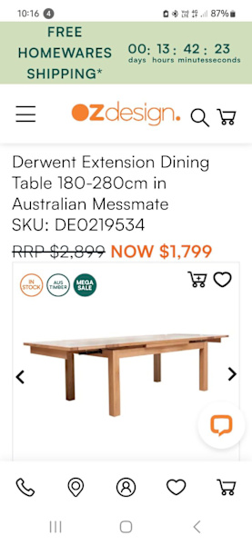 Oz Design Extendable Dining Table & Chairs62863380390145113