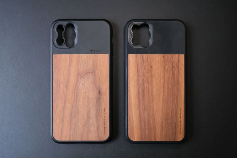 Moment iPhone Xs Photo Case, Walnut Wood