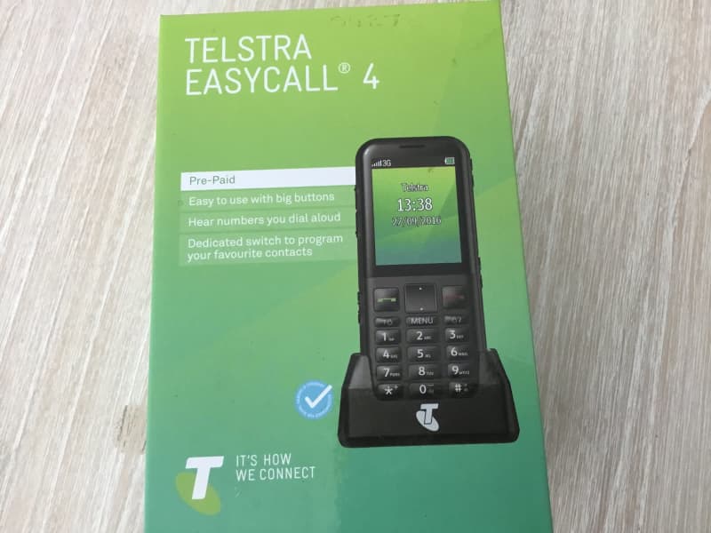 telstra easy phone for seniors