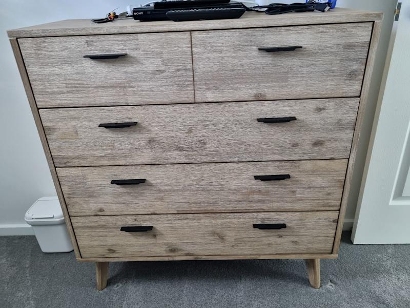 Harvey Norman Chest of Draws and Side Tables628633808497931127