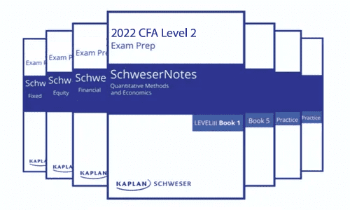 2023 CFA Kaplan Schweser Notes Level 2 e-Book only $18