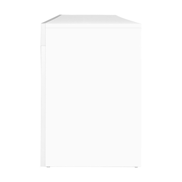 Entertainment Unit TV Cabinet LED 180cm White Bobi62863840009858112