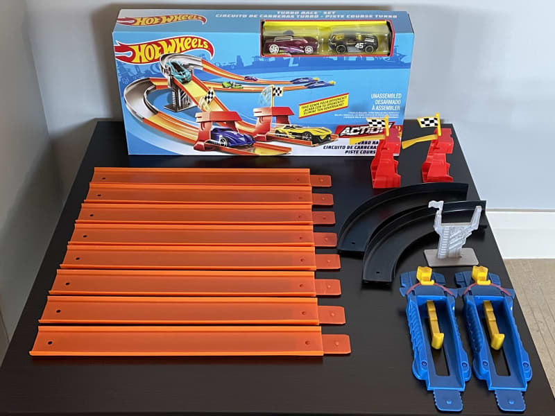 hot wheels turbo race set