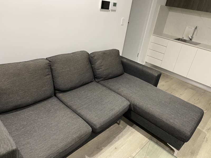 Grey L Shaped Sofa Gumtree Baci Living Room