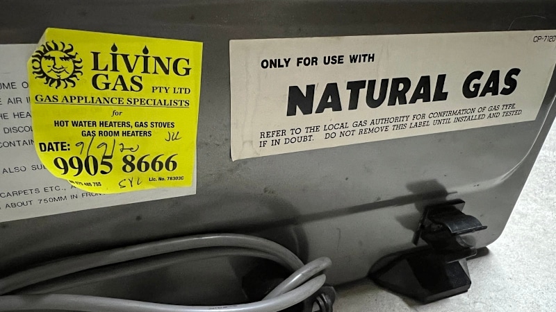 GOOD WORKING Rinnai GAS HEATER63470145706113113
