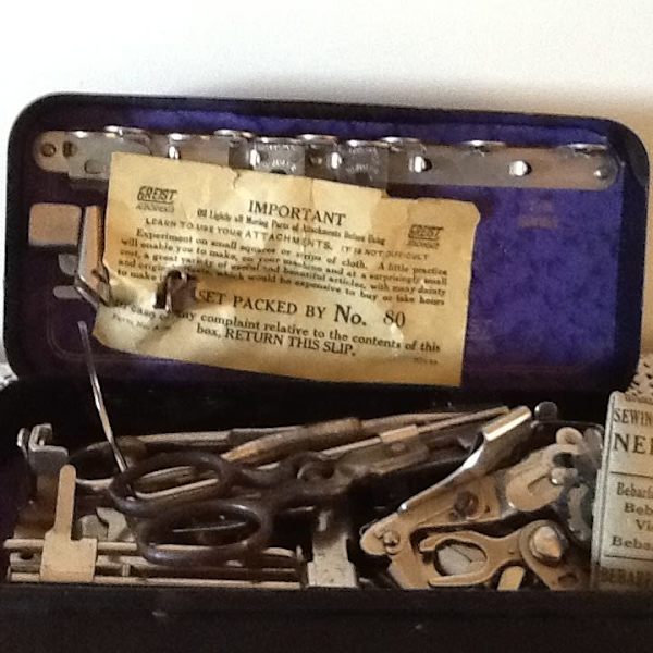 Vintage Greist Sewing Machine Attachments63022634414593112