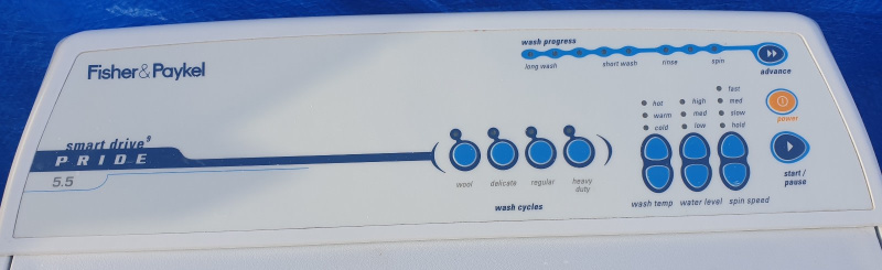 fisher and paykel washing machine model mw059au
In good working condit63014707252355112