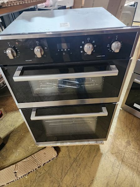 60CM ELECTRIC MULTI-FUNCTION DOUBLE OVEN ( ex display) RRP & 189963442541651458113