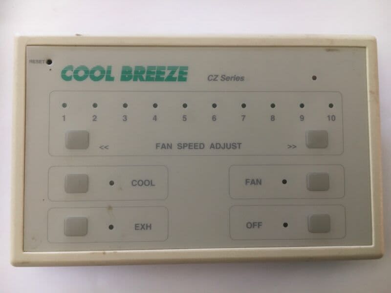 cool breeze aircon controller