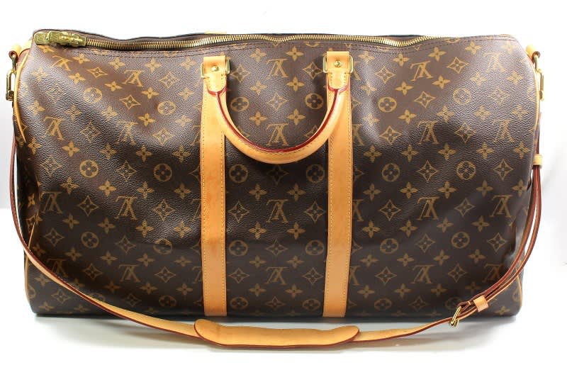 Louis Vuitton Canvas Keepall 55 Duffle