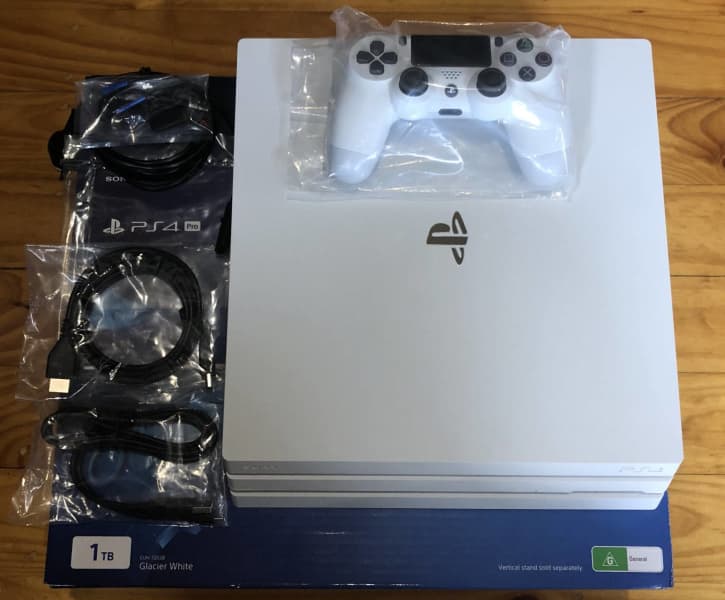 chin knot Tectonic PlayStation 4 Pro 1TB - Glacier White | Playstation | Gumtree Australia  Campbelltown Area - Glenfield | 1304006408