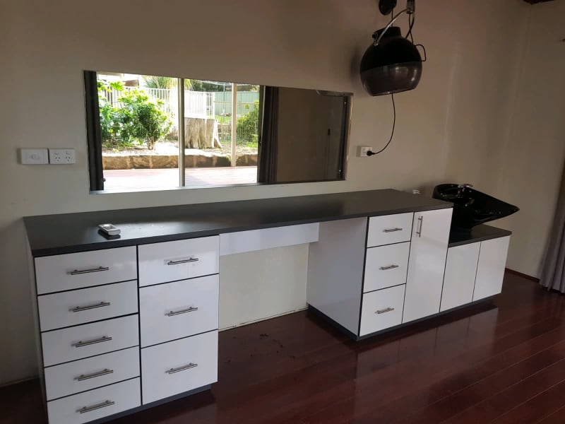Home hair salon work station | Cabinets | Gumtree Australia Swan Area - Bellevue | 1302865203 Home hair salon work station | Cabinets | Gumtree Australia Swan Area - Bellevue | 1302865203
