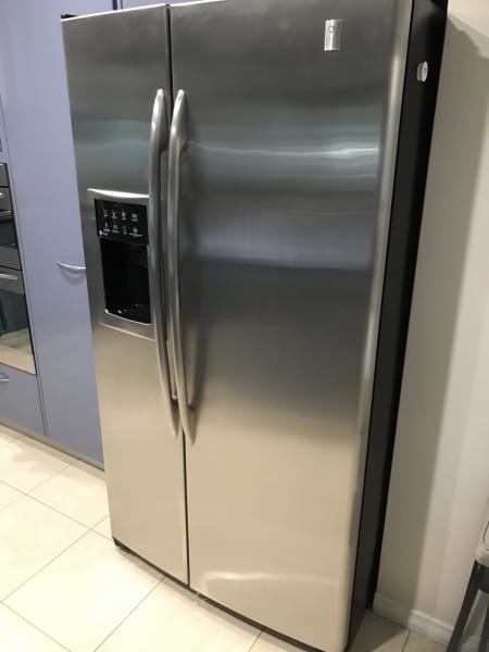 used frigidaire side by side refrigerator