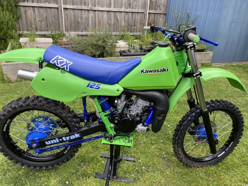 kx125 exhaust