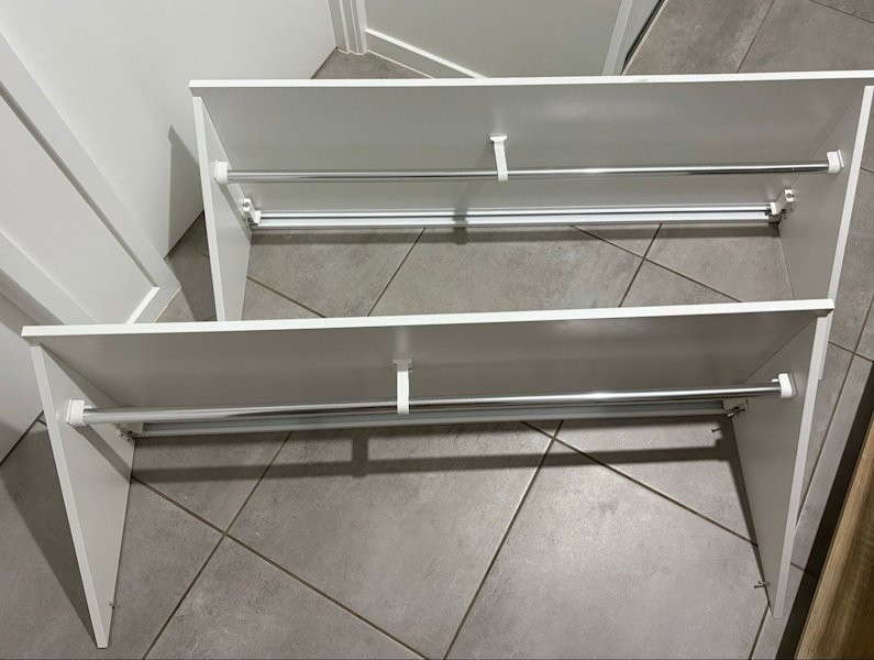 2 x Wardrobe hanging shelves628633935727391110