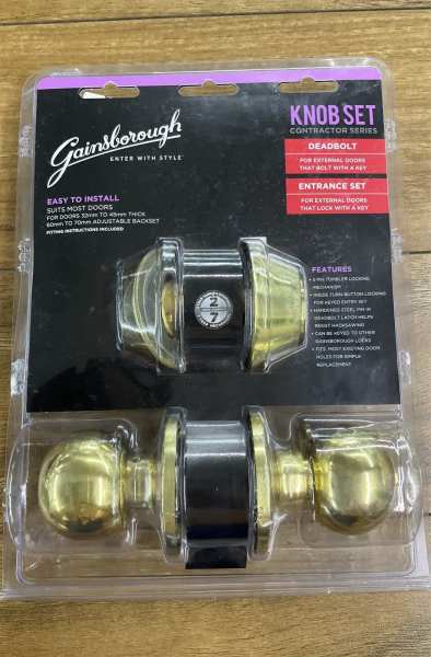 GAINSBOROUGH MANNING DOOR KNOB SET63437792428546110