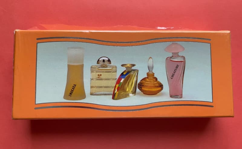 Vintage Les Meilleurs Parfums De Paris 10 Miniatures 