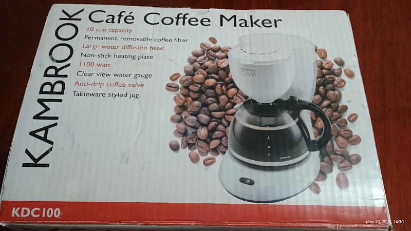 New Kambrook Coffee Machine63612126363522113