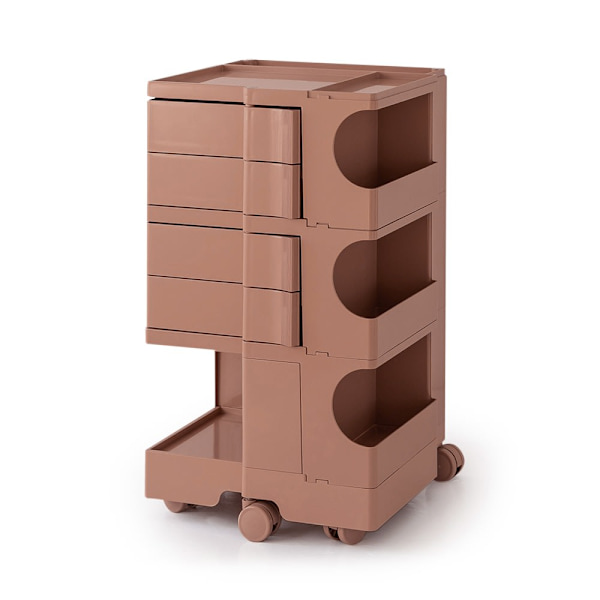 In Storage Trolley Bedside Table 5 Tier Cart Boby Replica Pink62863839528962113