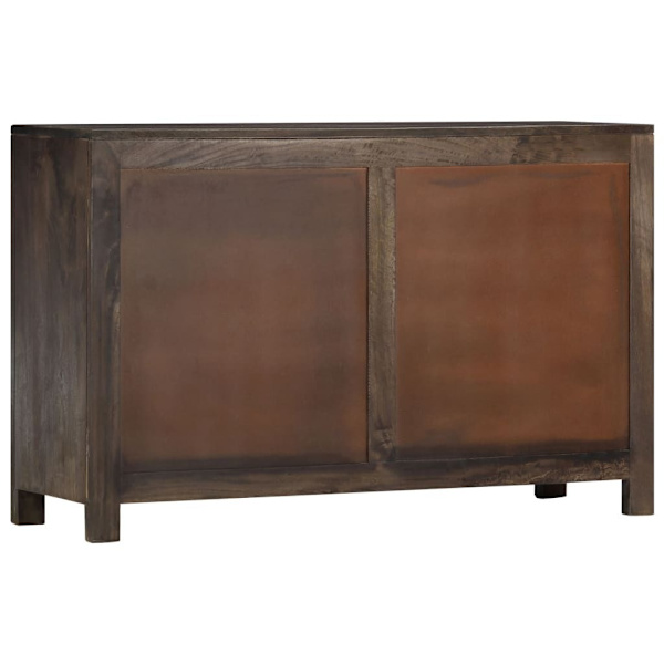 Sideboard with Carved Design 110x35x70 cm Solid Mango Wood62863407864961112