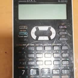 Sharp EL-520X calculator