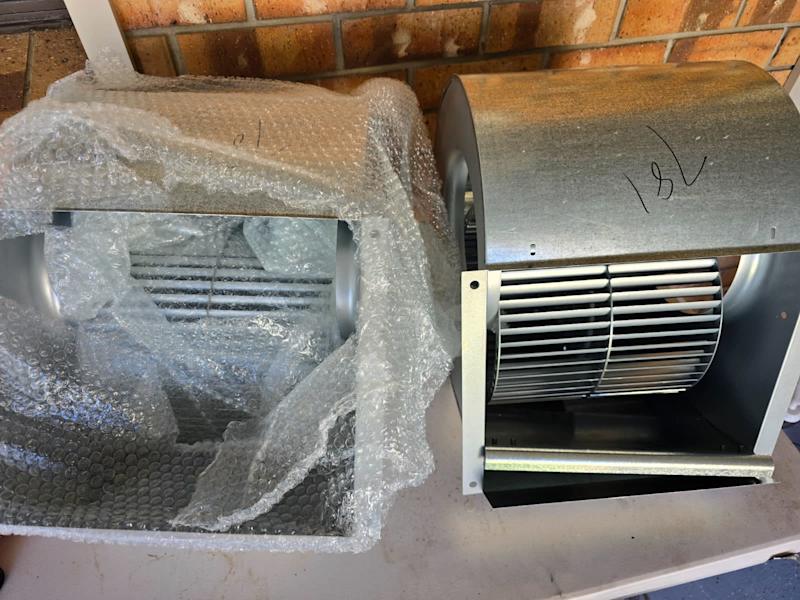 Temperzone fan motor assembly $60063012444897281113