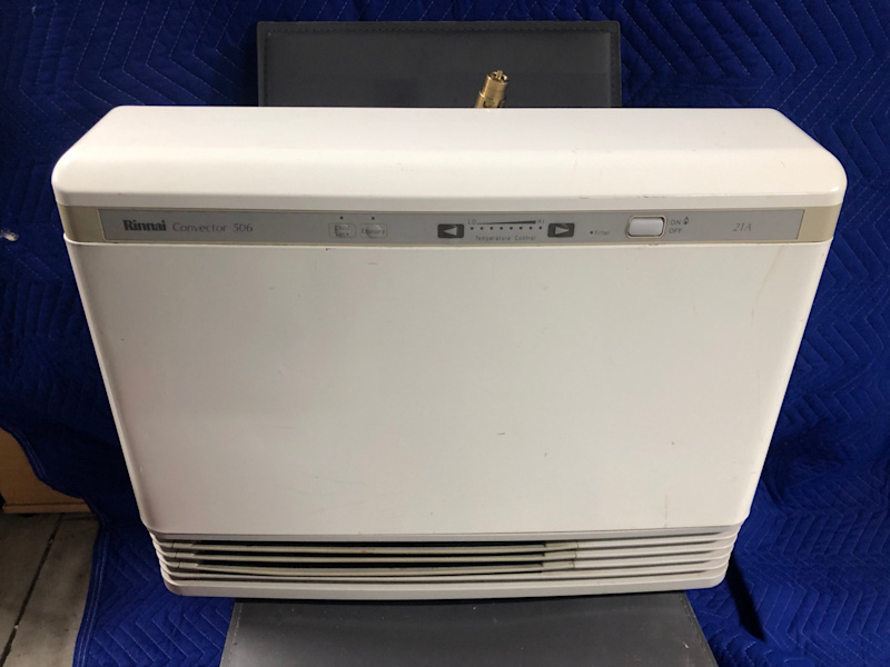 Rinnai Natural Gas Heater Convector 506 Made In Japan63470145302018110
