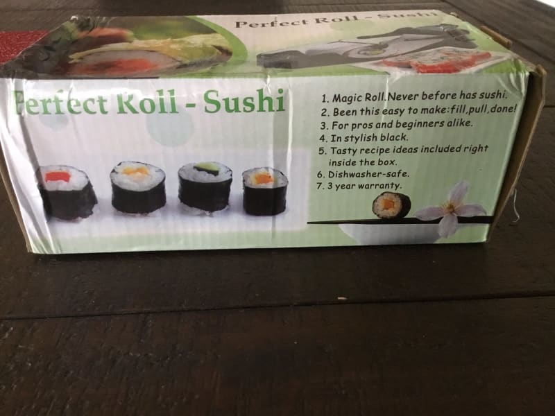 Leifheit Sushi Roll Maker Portable Rice Mold Perfect Easy Sushi Making  Gadget